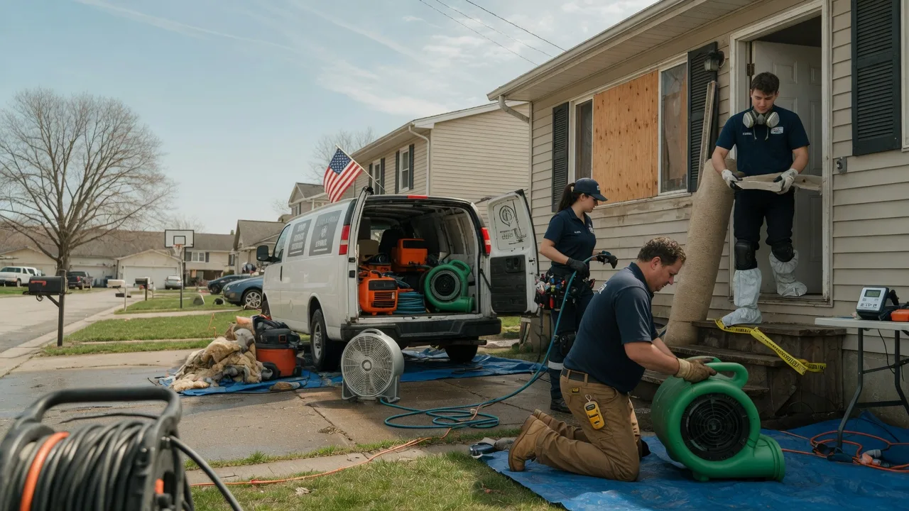 Water Damage Restoration in Golden Meadow, LA near me